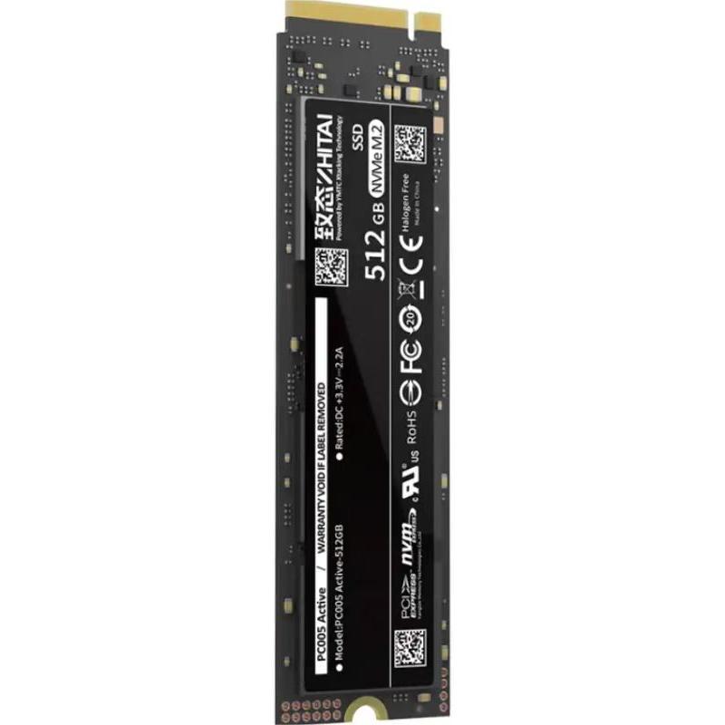 致态 ZHITAI PC005 Active-512G 长江存储  SSD固态硬盘 NVMe M.2接口  计价单位:个