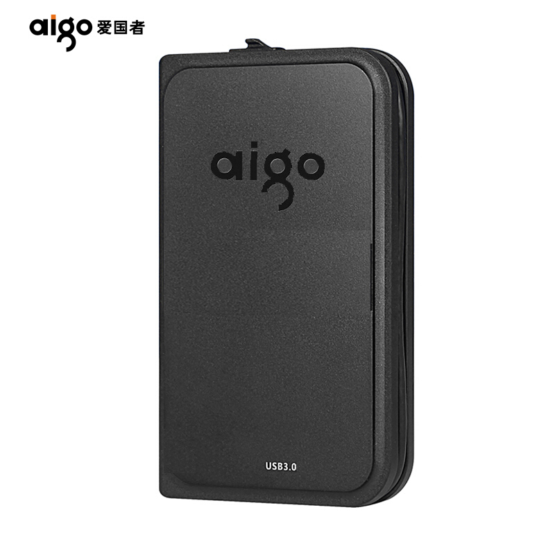 爱国者 aigo HD806 移动硬盘 USB3.0 1T 黑色 计价单位:个