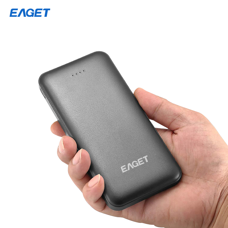 忆捷 EAGET EP30 移动电源 快充 10000mAh 140*67*16mm 黑色 计价单位:个