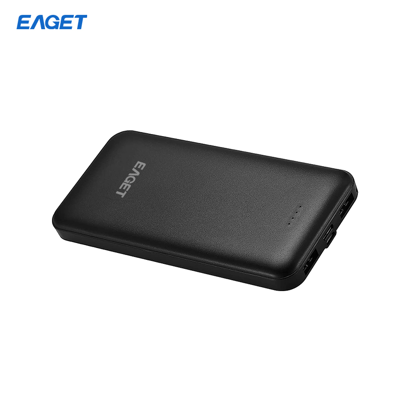 忆捷 EAGET EP30 移动电源 快充 10000mAh 140*67*16mm 黑色 计价单位:个