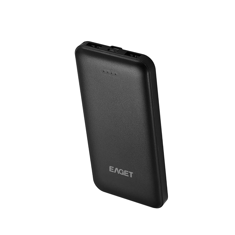 忆捷 EAGET EP30 移动电源 快充 10000mAh 140*67*16mm 黑色 计价单位:个