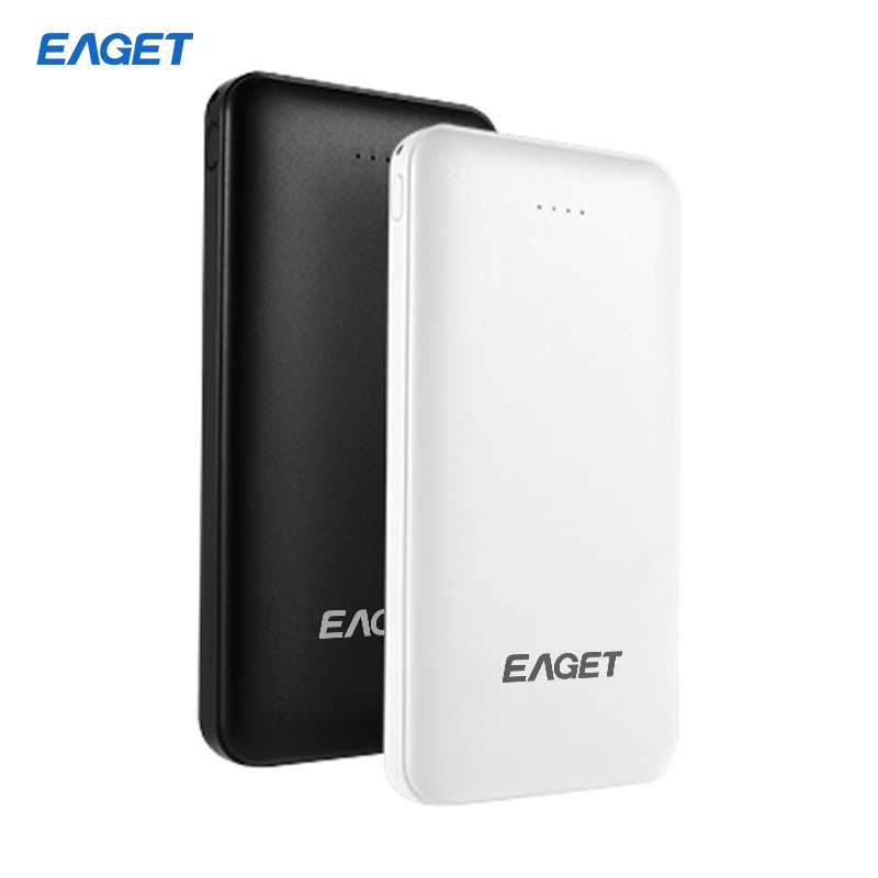 忆捷 EAGET EP30 移动电源 快充 10000mAh 140*67*16mm 白色 计价单位:个