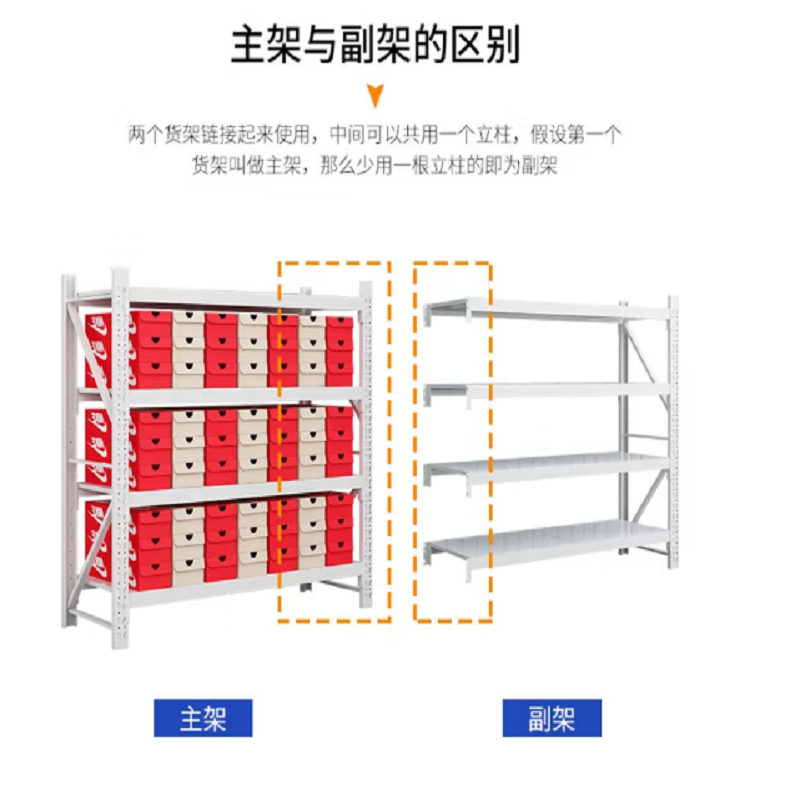 企普  1500*1000*350mm 货架  四层  单层承重200kg 计价单位:组