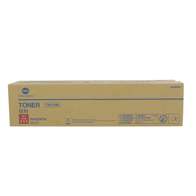 柯尼卡美能达 KONICA MINOLTA TN713M 碳粉 品红色 适用C759 C659机型 计价单位:支