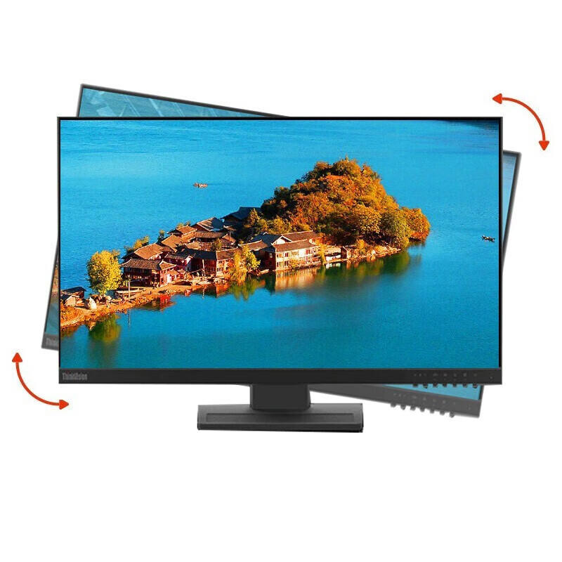联想 Lenovo E24-28 显示器 23.8英寸 VGA+HDMI+DP接口 计价单位:台