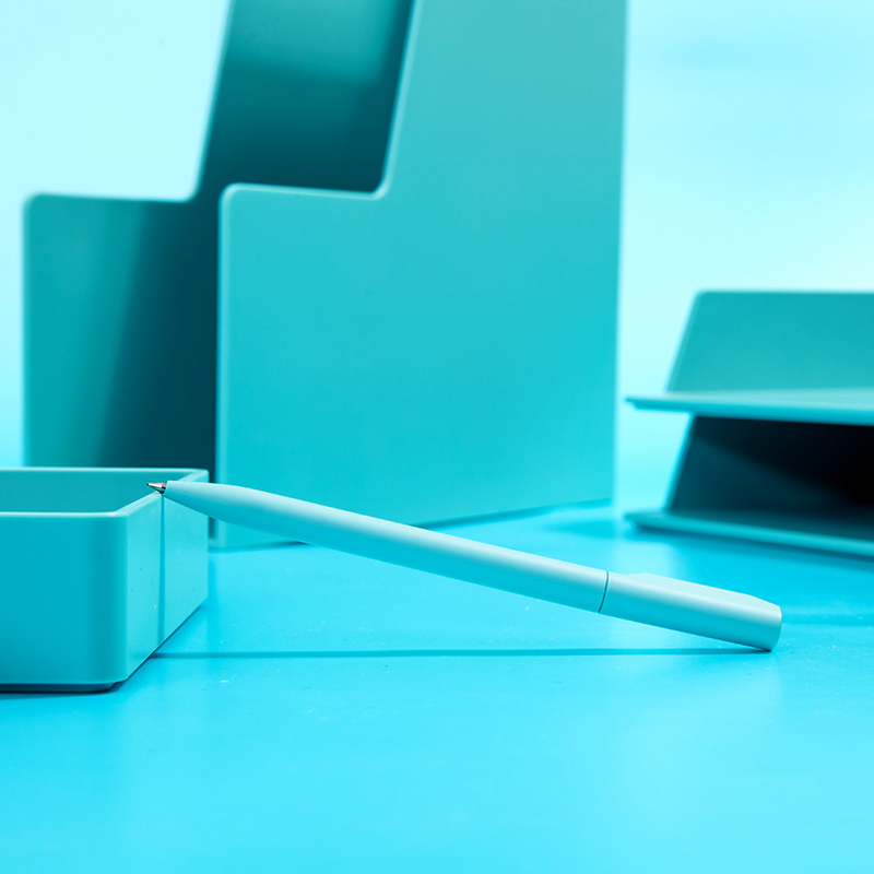 纽赛 NUSIGN NS552 中性笔 0.5mm子弹头 珊浅蓝 计价单位:支