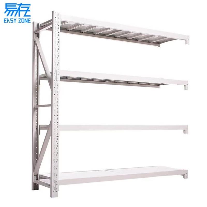 易存 EASY ZONE 100*50*200cm 仓储货架 四层副架 白色 180kg 计价单位:个