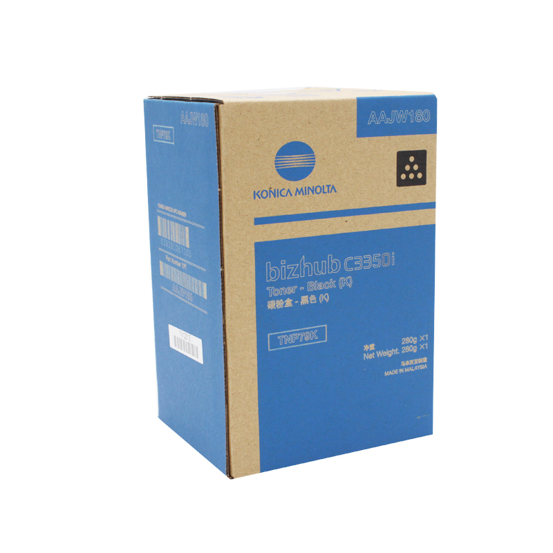 柯尼卡美能达 KONICA MINOLTA TNP79K 黑色原装粉盒 适用柯美C3350i 13000页 计价单位:支 柯尼卡美能达 KONICA MINOLTA TNP79K 黑色原装粉盒 适用柯美C3350i 13000页 计价单位:支