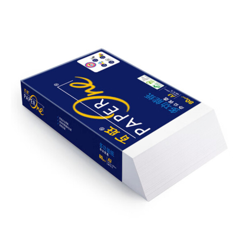 亚太森博  A3 80g  蓝百旺复印纸  500张/包 5包/箱（2500张） 计价单位:箱