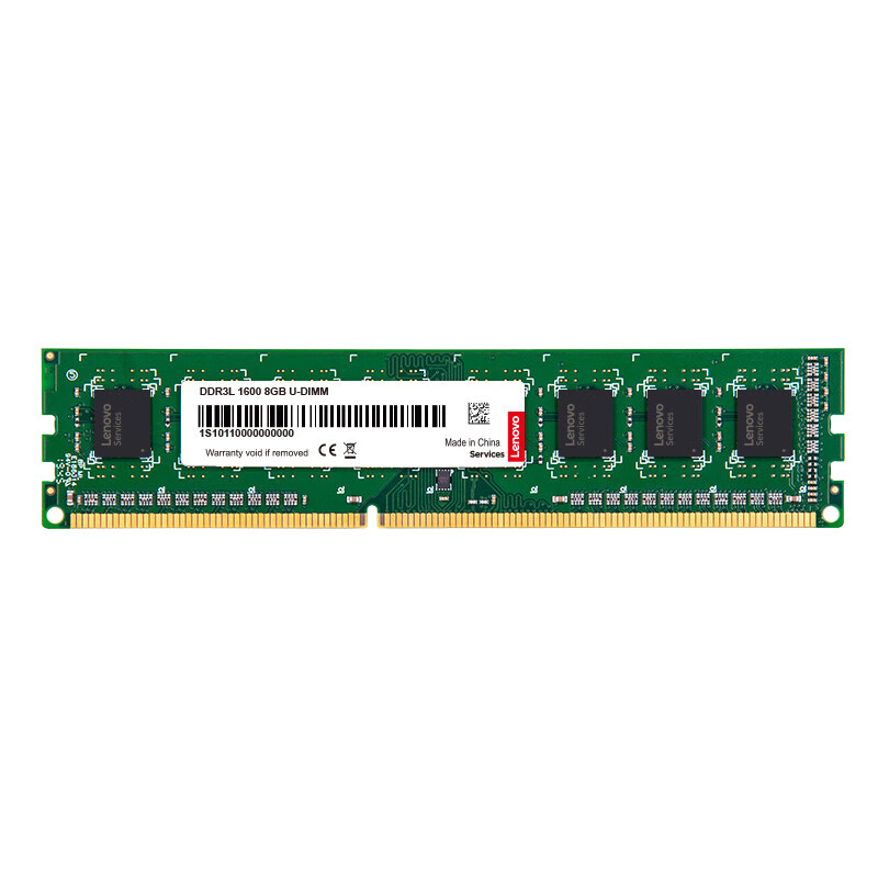 联想 Lenovo 8GB DDR3L 1600  台式机内存条  低电压版 计价单位:条