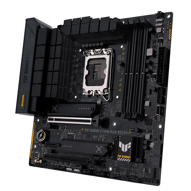 华硕 ASUS TUF GAMING B760M-PLUS WIFI D4 重炮手主板 支持 CPU 13600KF 13400F 计价单位:块