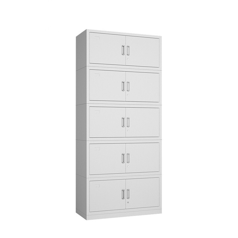 俱元  JY-WJG007 分体五节柜 850*390*2000mm 钢制 灰白色 计价单位:组