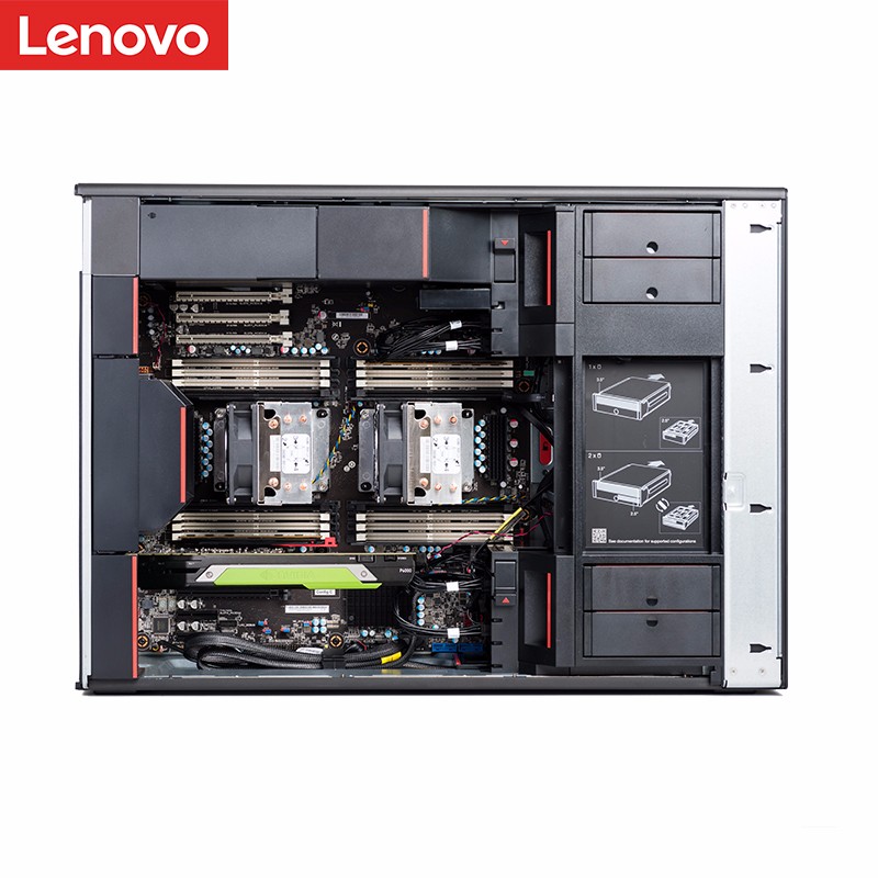 联想 Lenovo P920  thinkstation 塔式工作站 2*6133 128G内存（4*32G） 10T机械+IT固态 4080显卡 1400W 计价单位:台