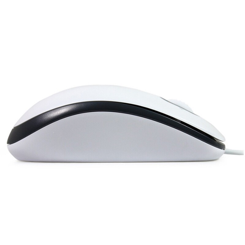 罗技 LOGITECH M100r 有线鼠标 白色 计价单位:个