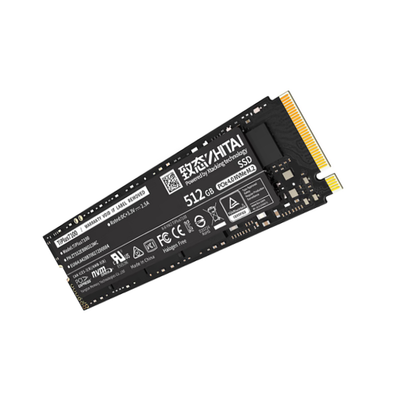 致态 ZHITAI TiPlus7100 512GB SSD固态硬盘  m.2接口 PCIe 4.0 产品 计价单位:个