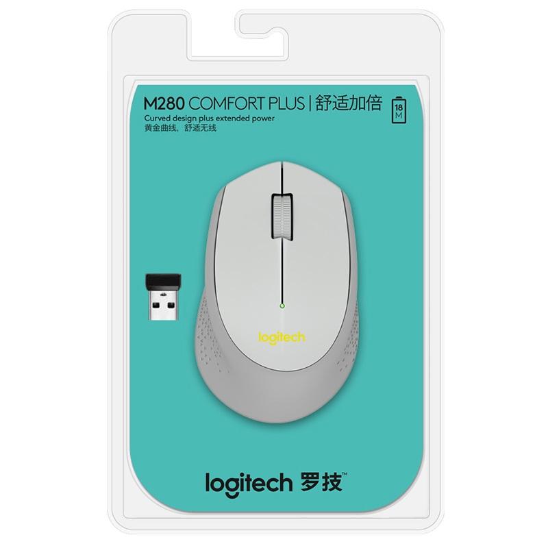 罗技 LOGITECH M280-灰 无线光电鼠标 灰色 计价单位:个 罗技 LOGITECH M280-灰 无线光电鼠标 灰色 计价单位:个