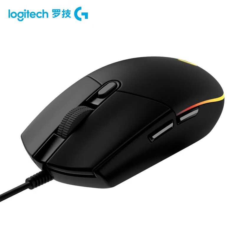 罗技 LOGITECH G102 有线鼠标 黑色 计价单位:个