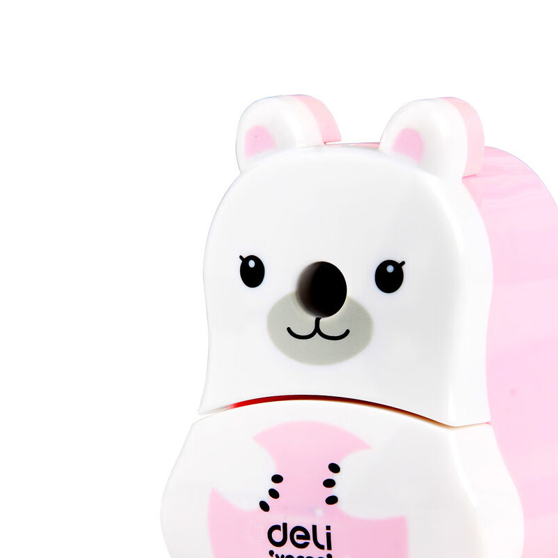 得力 deli 0722 削笔机 浅红 计价单位:只