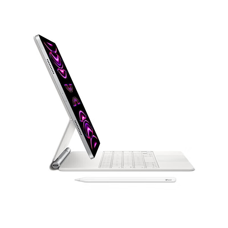 苹果 Apple iPad  Pro 平板电脑 2022款 1T 11英寸 WIFI版 银色 含妙控键盘 鼠标 触屏笔 计价单位:套