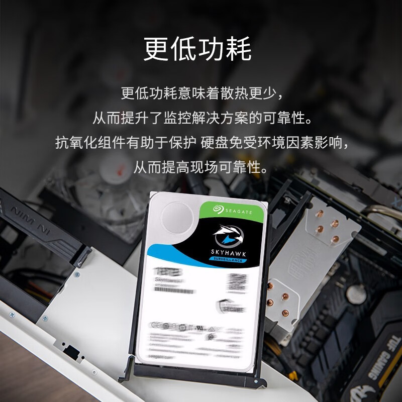 希捷 SEAGATE ST10000VE001 监控硬盘 10TB 酷鹰AI 256MB 7200转 SATA 计价单位:个