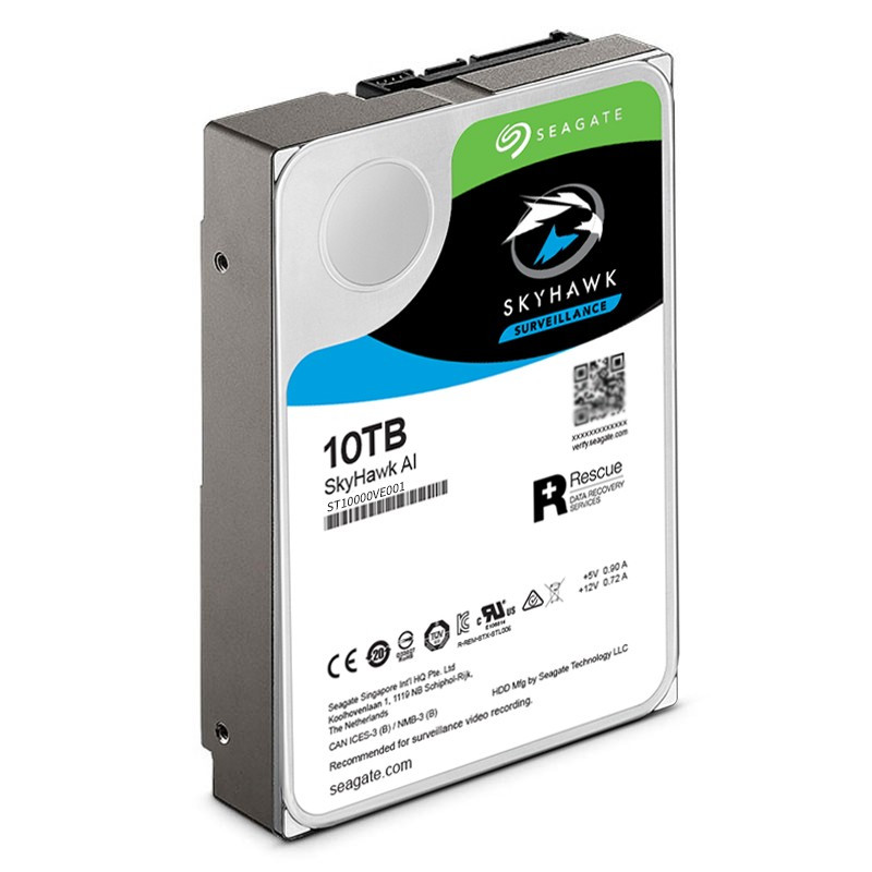 希捷 SEAGATE ST10000VE001 监控硬盘 10TB 酷鹰AI 256MB 7200转 SATA 计价单位:个