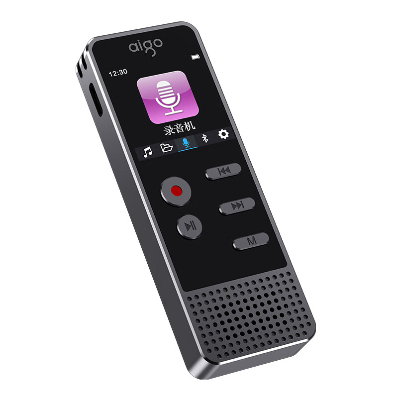 爱国者 aigo R3377 录音笔 16G 商务黑 计价单位:台