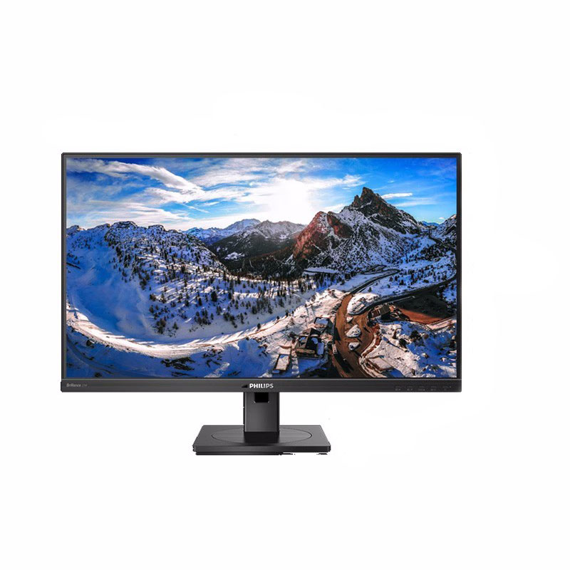 飞利浦 PHILIPS 279P1FR/93 电脑显示屏 27英寸 4K 智能感应 Type-C90W 音响 旋转升降 计价单位:台