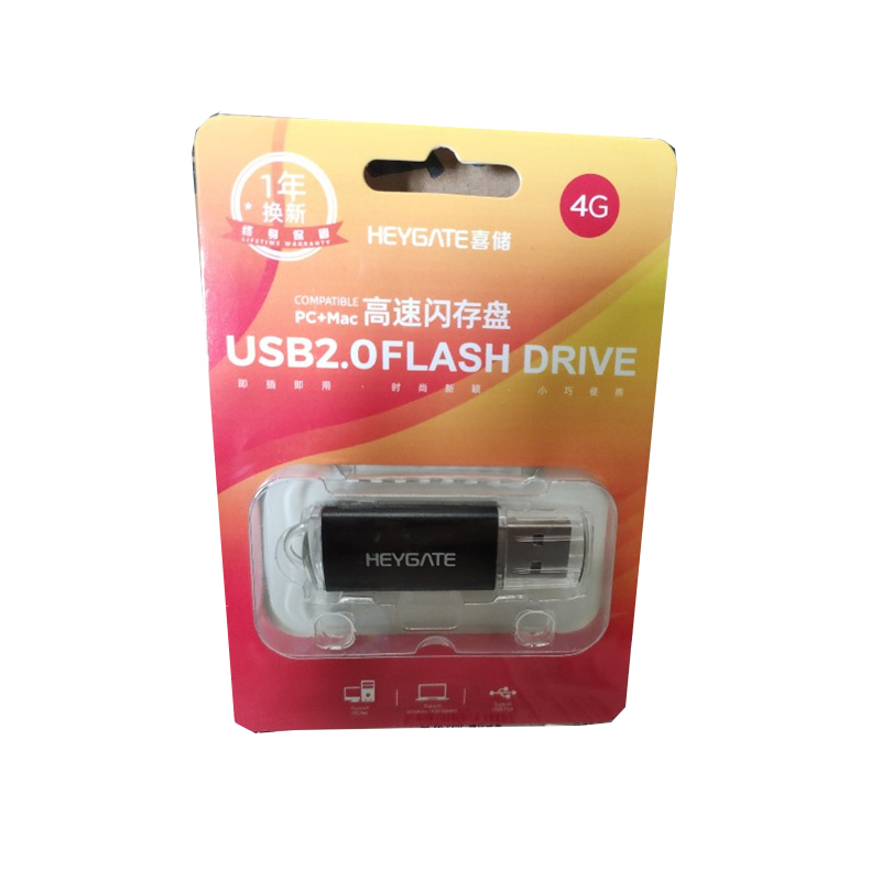 忆捷 EAGET HU203 投标U盘 喜储 黑色 4GB  计价单位:个