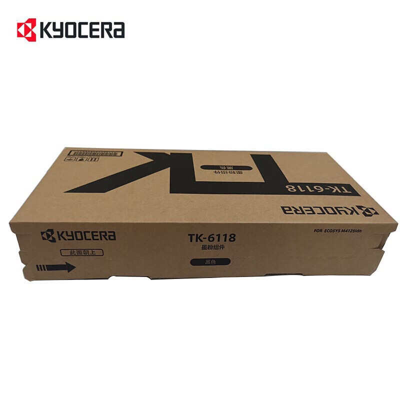京瓷(KYOCERA) TK-6118 墨粉 黑色 适用于M4125idn 计价单位:支