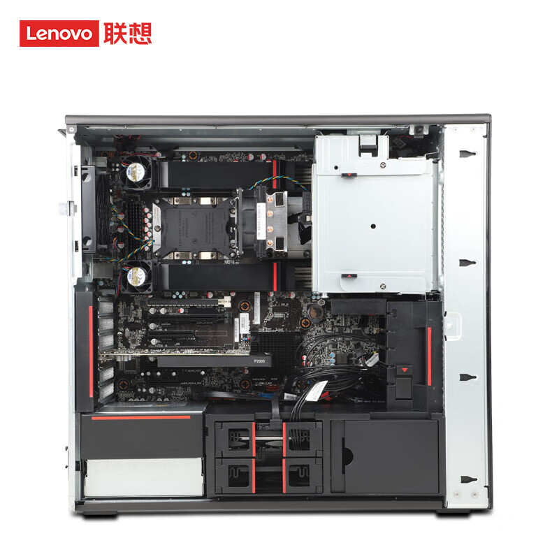 联想 Lenovo ThinkStation P720 图形工作站 方案 4210R*2 64G/1T固+4T/A6000 计价单位:台