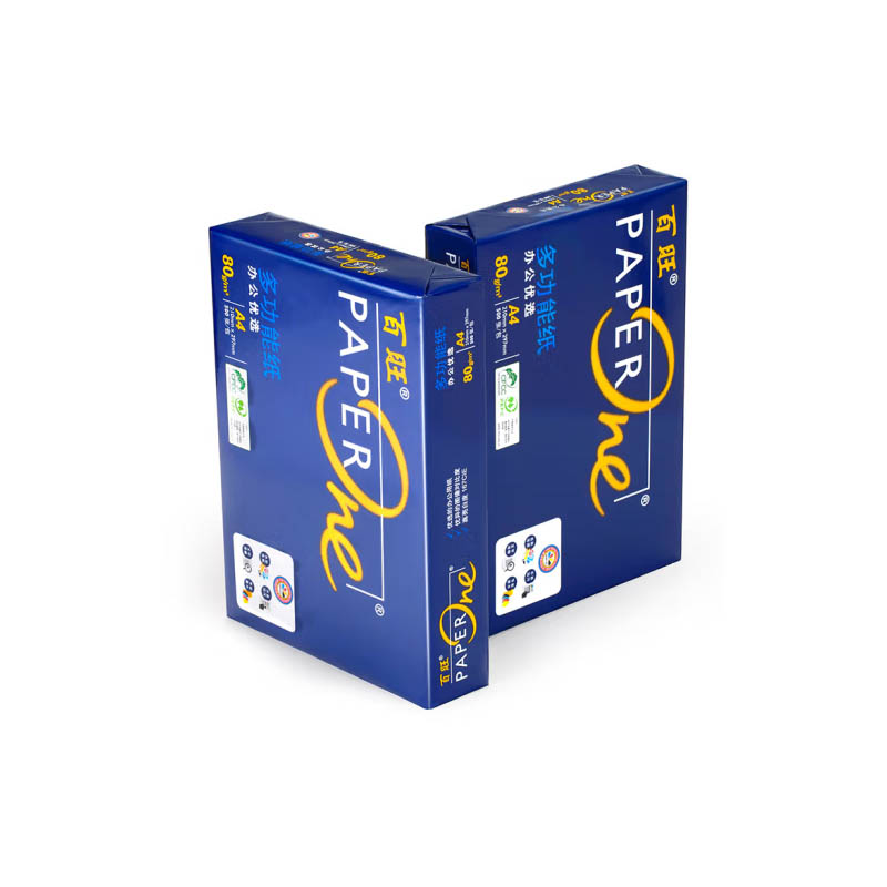 百旺 Paperone A4 80g 纯白复印纸 蓝百旺系列 500张*5包 5包/箱 计价单位:箱