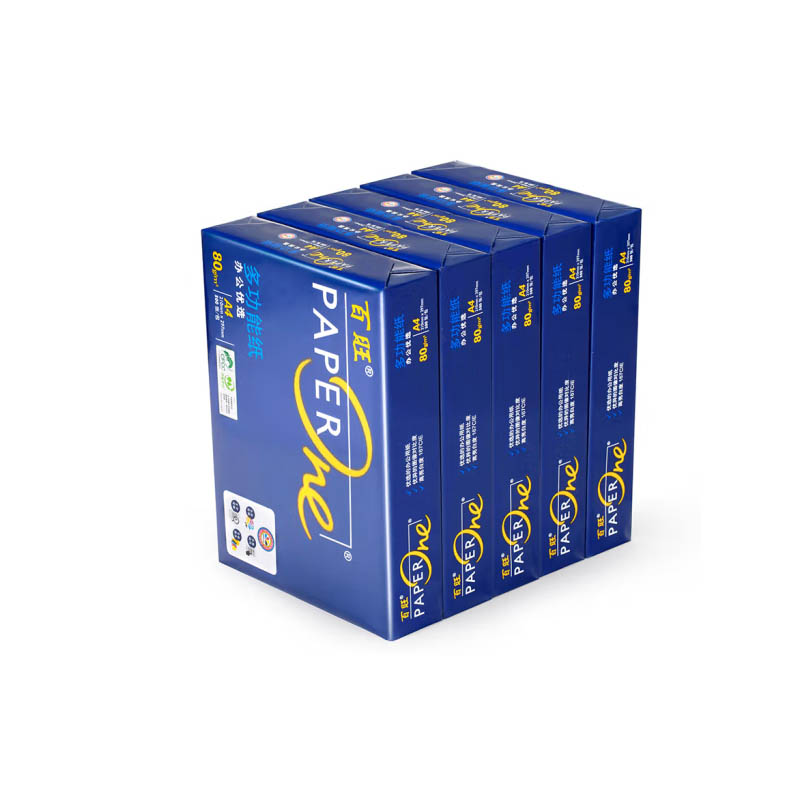 百旺 Paperone A4 80g 纯白复印纸 蓝百旺系列 500张*5包 5包/箱 计价单位:箱