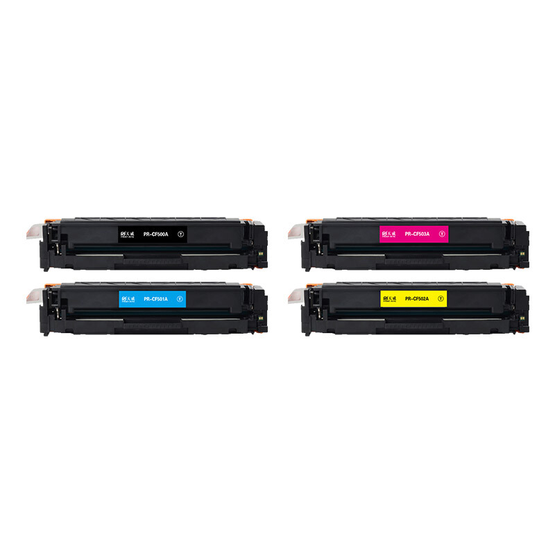 天威 PRINT-RITE CF500A 硒鼓 商务专业 四色大容套装原彩版 适用惠普M254dw M254nw M254dn M281fdw M280nw M281fdn  计价单位:套