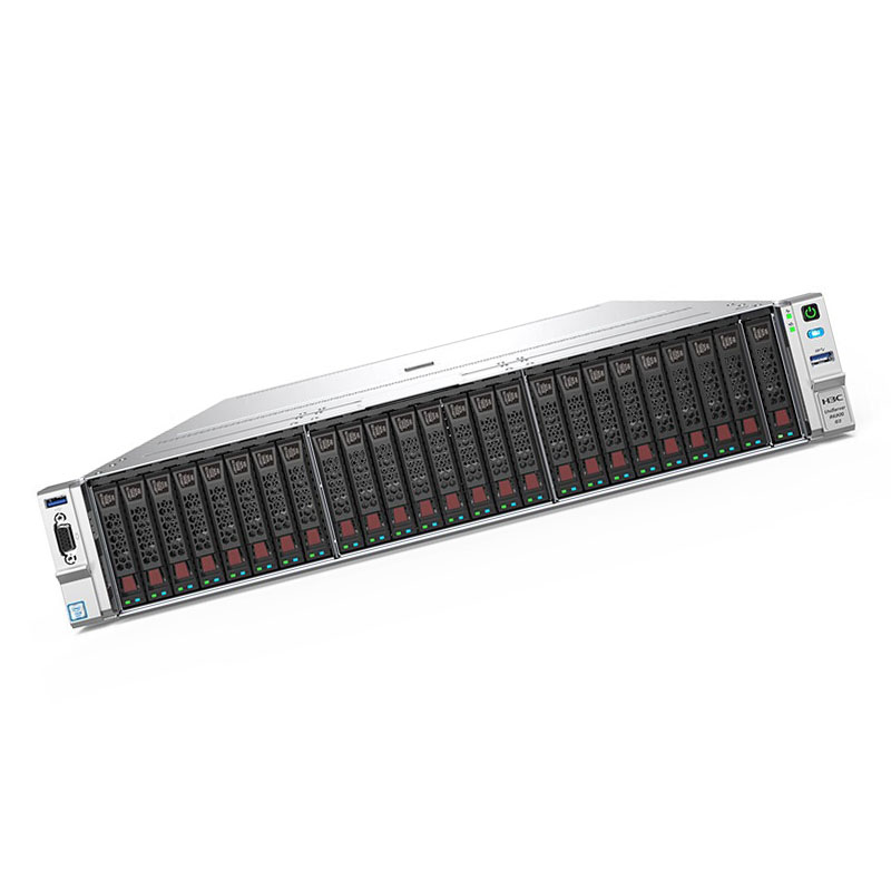 华三  R4900G3 机架式服务器2U主机 1颗4210R(10核2.4GHz)/32G/3块2.4TB 10K//P460-2G/4口千兆/2*800W 计价单位:台