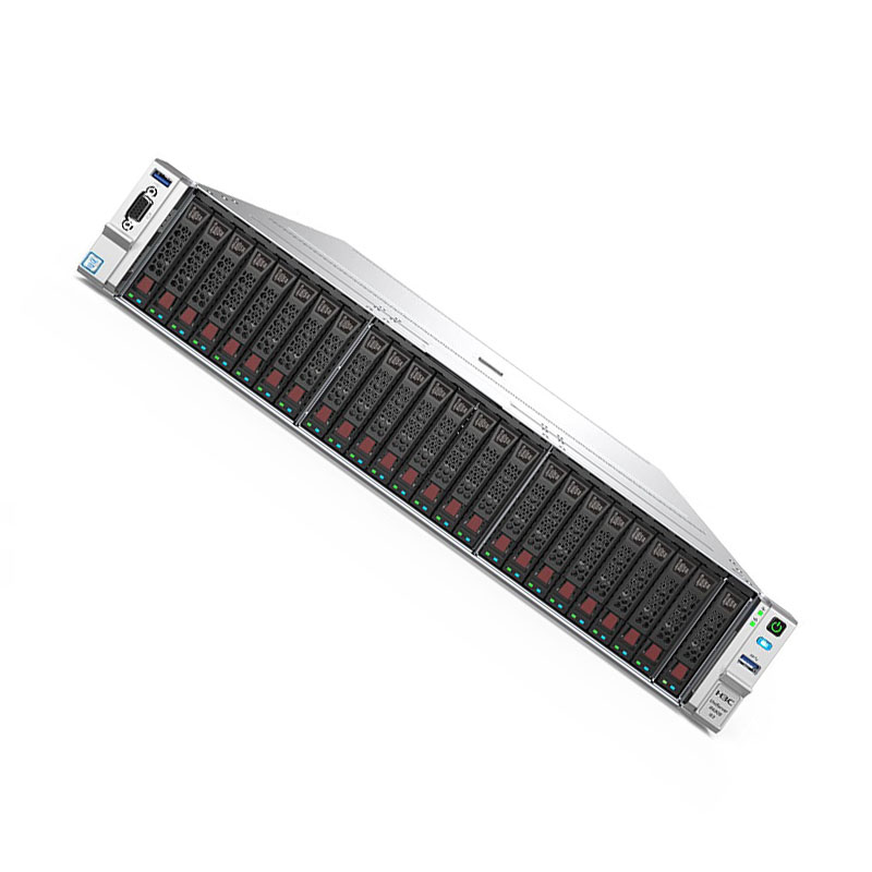 华三  R4900G3 机架式服务器2U主机 1颗4210R(10核2.4GHz)/32G/3块2.4TB 10K//P460-2G/4口千兆/2*800W 计价单位:台