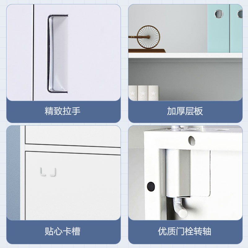 奈高  1850*400*900mm 中二斗文件柜 计价单位:组