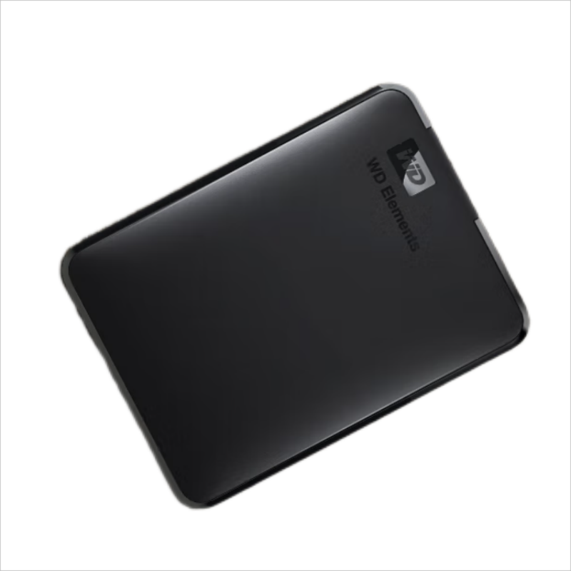 西部数据 WD 1t 移动硬盘 USB3.0 Elements 新元素系列2.5英寸 机械硬盘 轻薄便携 笔记本外接存储硬盘 计价单位:块