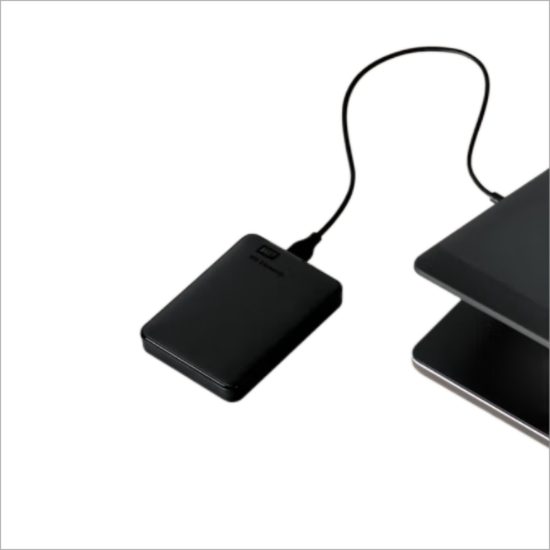 西部数据 WD 1t 移动硬盘 USB3.0 Elements 新元素系列2.5英寸 机械硬盘 轻薄便携 笔记本外接存储硬盘 计价单位:块