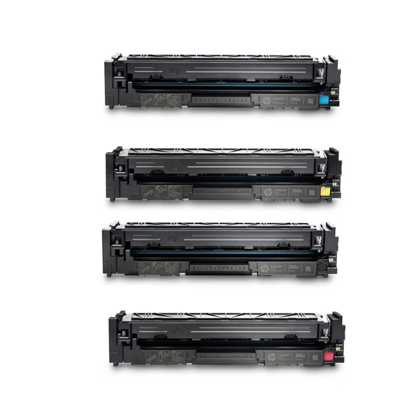 惠普 HP 202A 硒鼓 CF500-3A 黄 黑 红 青四色套装 标准容量 适用于M254NW 254DW M280NW M281FDW 计价单位:套 惠普 HP 202A 硒鼓 CF500-3A 黄 黑 红 青四色套装 标准容量 适用于M254NW 254DW M280NW M281FDW 计价单位:套