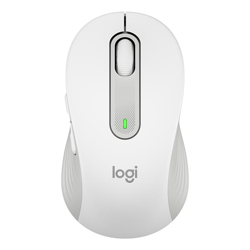 罗技 LOGITECH M650 L 无线蓝牙鼠标 白色 计价单位:个