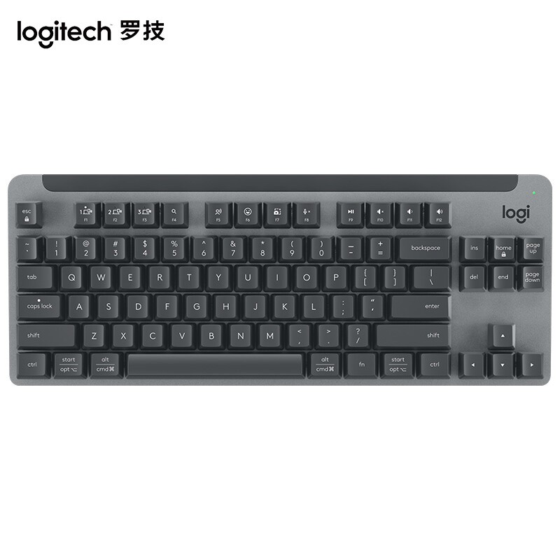罗技 LOGITECH K855 无线机械键盘 蓝牙键盘  84键 TTC红轴 黑色 计价单位:个