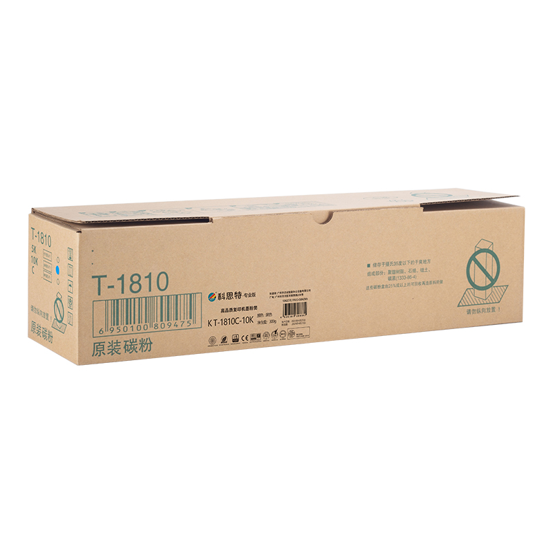 科思特 KST K T-1810C-10K 粉盒 黑色（适用东芝 E-STUDIO 181/182/211/212/242）打印页数：12000页 计价单位:支