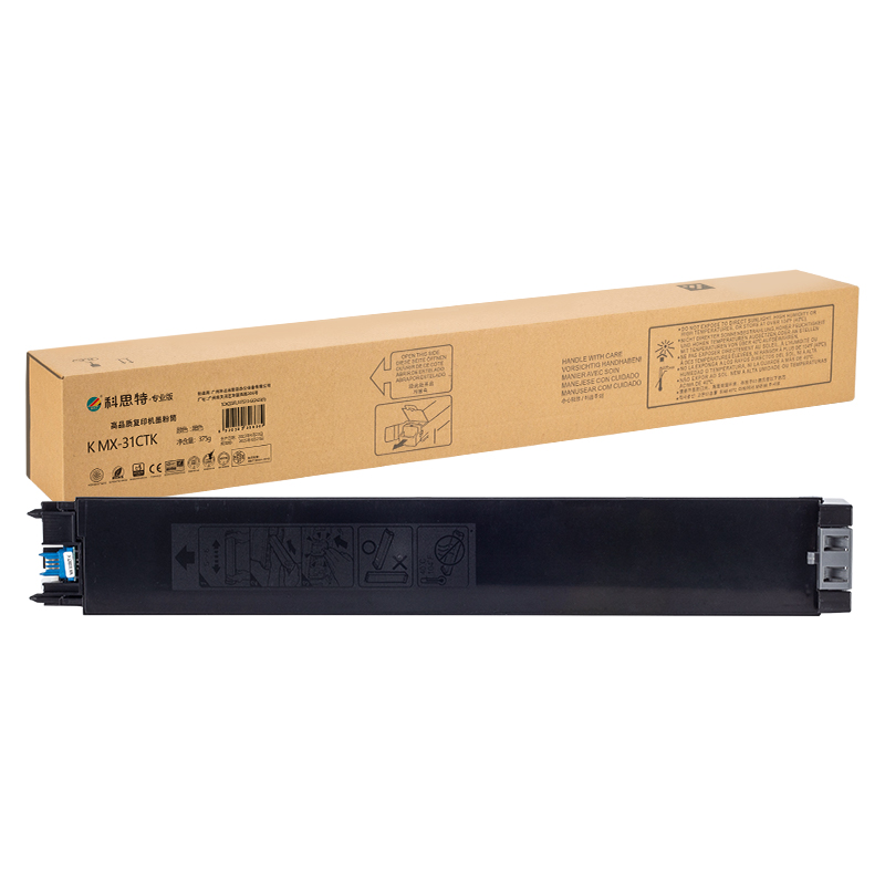 科思特 KST K MX-31CTK 粉盒 黑色 适用夏普MX-2600N  3100N  2601N  3101N  打印页数  16000页 计价单位:支