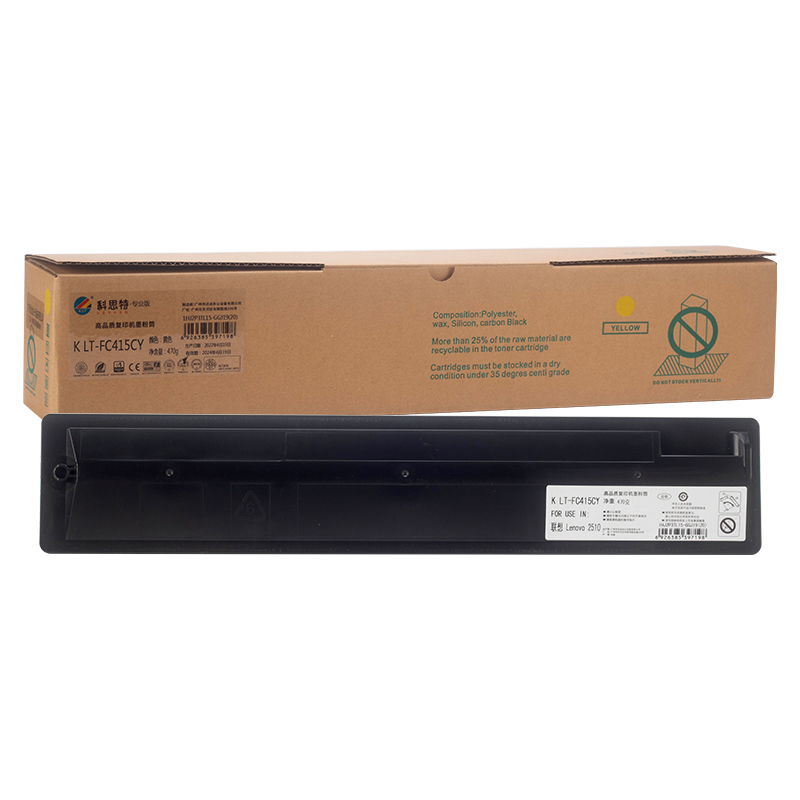科思特 KST K LT-FC415CY 粉盒 黄色（适用联想2510）打印页数：27500页 计价单位:支