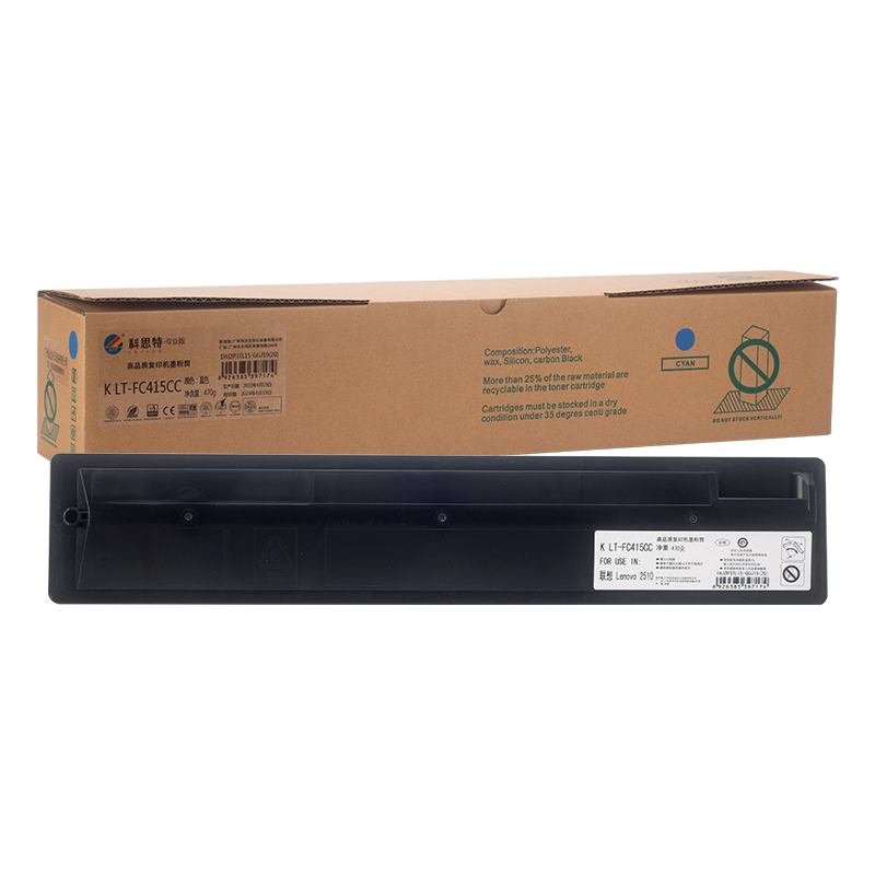 科思特 KST K LT-FC415CC 粉盒 蓝色(适用联想2510)打印页数:27500页 计价单位:支
