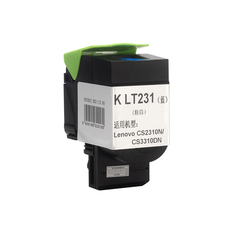 科思特 KST K LT231 粉盒 蓝色（适用Lenovo CS2310N/CS3310DN）打印页数：3000页 计价单位:支