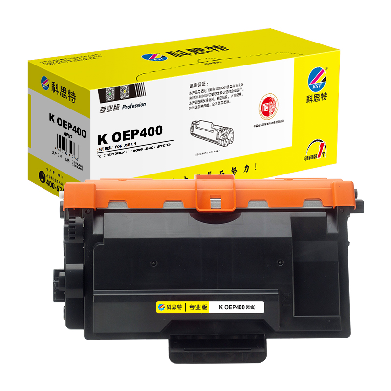 科思特 KST K OEP400 粉盒 黑色 适用光电通TOEC OEP400DN  OEP4010DN  MP4020DN  打印页数  3000页 计价单位:支