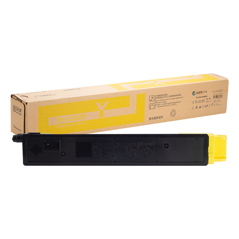 科思特 KST K TK-8328Y 粉盒 黄色（适用京瓷 TASKalfa 2551ci）打印页数：12000页 计价单位:支