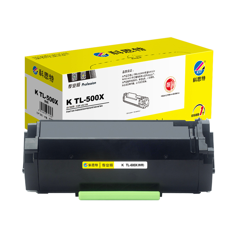 科思特 KST TL-500X 粉盒 黑色（适用奔图 P4000/5000/P5006/M7600/M7600FDN）打印页数：10000页 计价单位:支