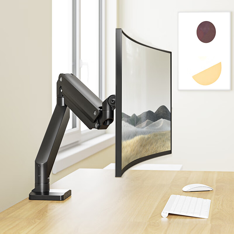 北弧 BRATECK E600 显示器支架 40英寸 承重15KG 晶体黑 计价单位:个 北弧 BRATECK E600 显示器支架 40英寸 承重15KG 晶体黑 计价单位:个